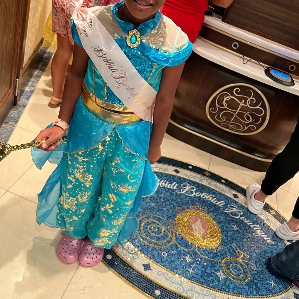 Disney Princess Jasmine Costume, Crown and Wand - Picture 5 of 5